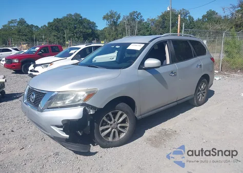 2013 Nissan Pathfinder Sv z USA, uszkodzony, nr VIN 5N1AR2MN1DC619749